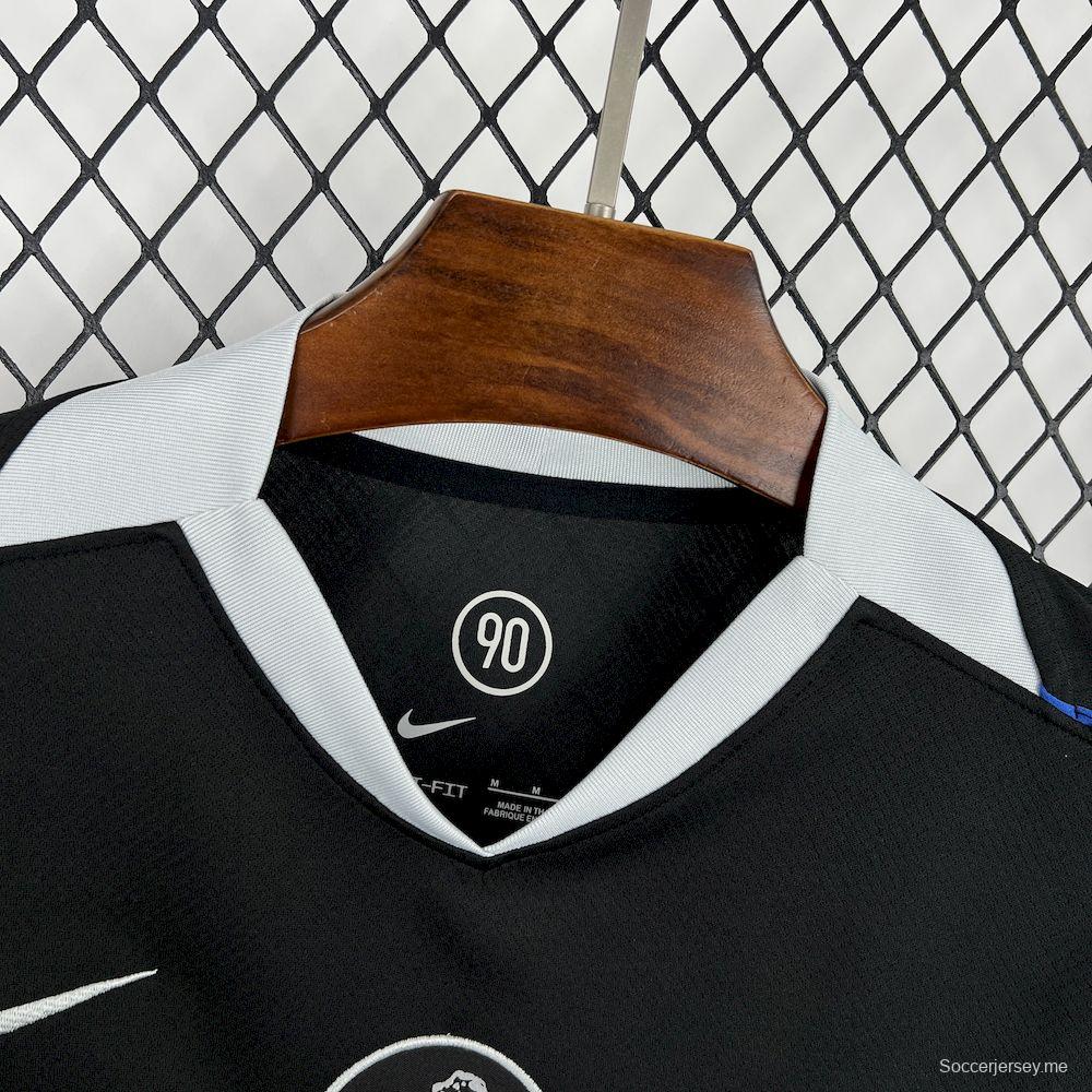 2025/26 قميص تشيلسي الثالث للرجال بأكمام طويلة للرجال