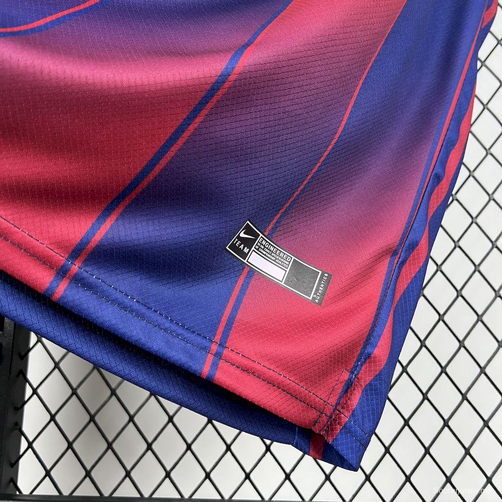 2025/25/26 قميص برشلونة لكرة السلة الأساسي لكرة السلة