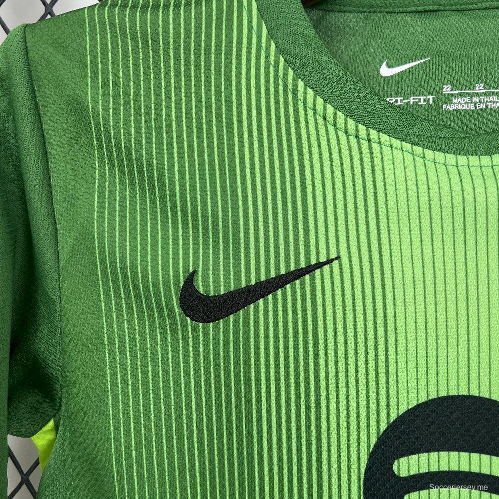 2025/25/26 طقم حراس مرمى برشلونة للأطفال