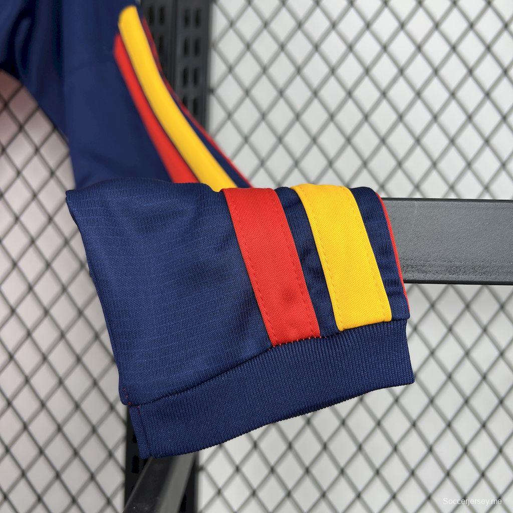 2026 قميص منتخب إسبانيا للرجال بأكمام طويلة الأكمام للرجال في كأس العالم 2026 إسبانيا