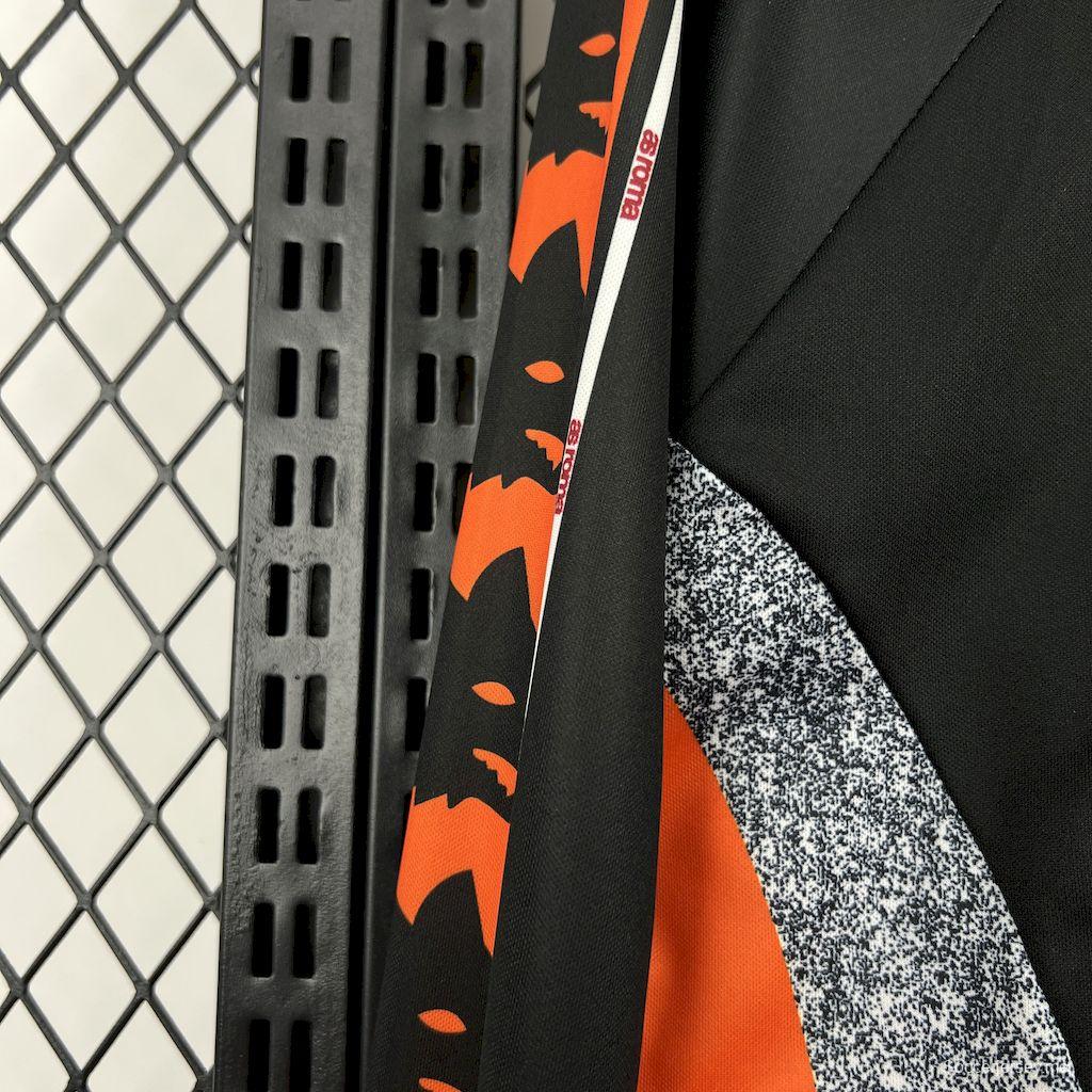 قميص بأكمام طويلة الأكمام طويلة الأكمام 1998/99 ريترو روما الثالث