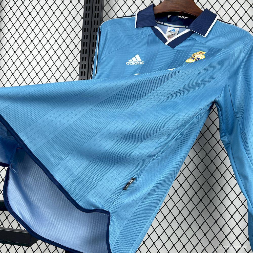 قميص ريال مدريد الثالث ذو الأكمام الطويلة من موسم 1999/2000