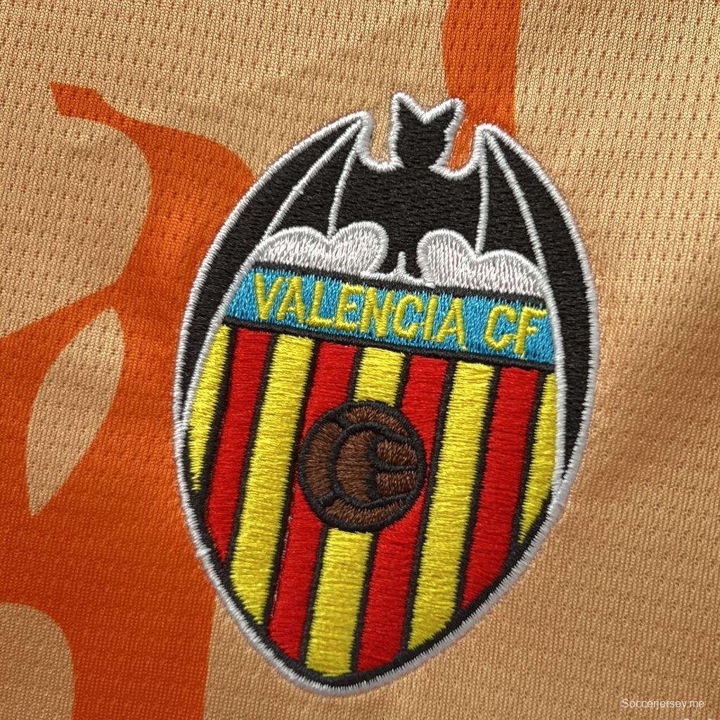 قميص فالنسيا CF الرجالي طراز ريترو لموسم 2025/26