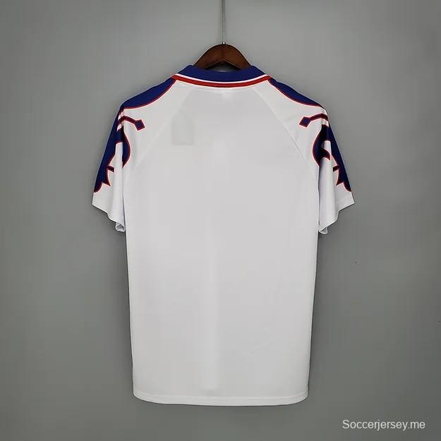 قميص فيورنتينا 95/96 ريترو 95/96 أبيض خارجي
