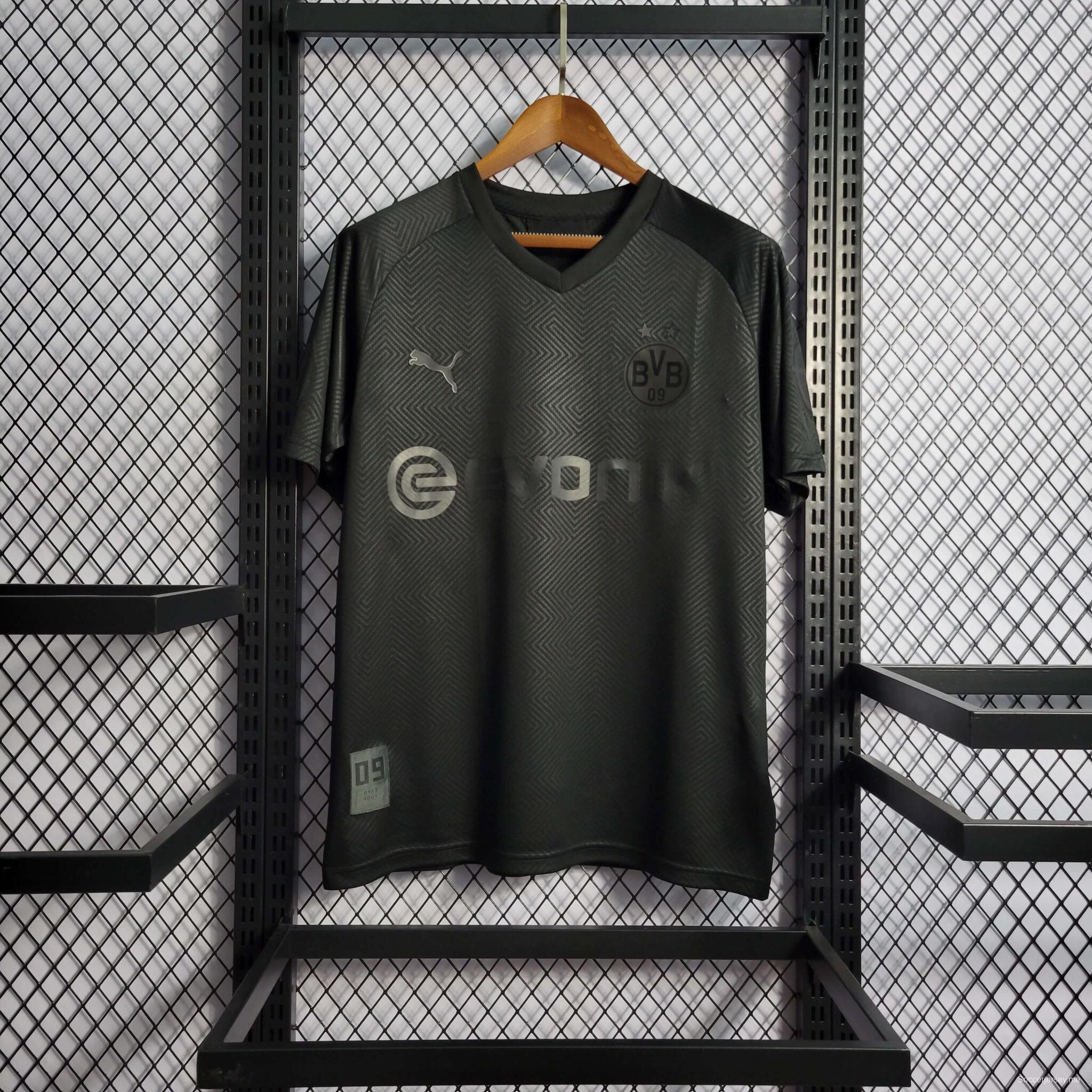 قميص بوروسيا دورتموند ريترو بوروسيا دورتموند في الذكرى 110 الإصدار الأسود
