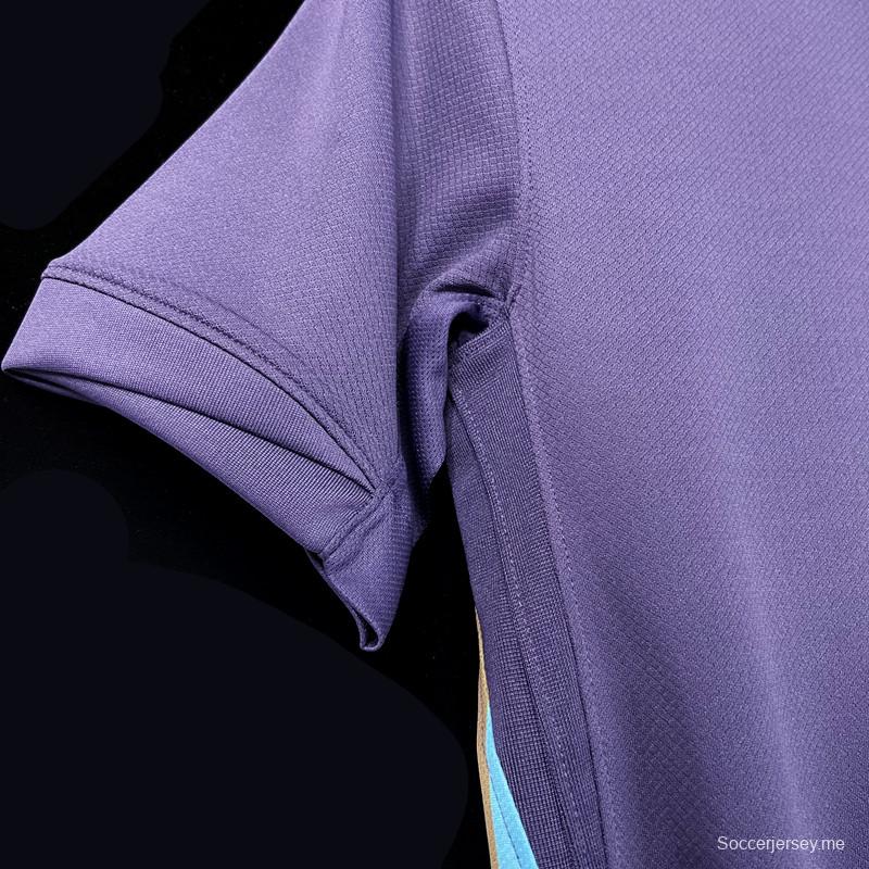 2024 إنجلترا 2024 قميص إنجلترا أزرق اللون الأزرق
