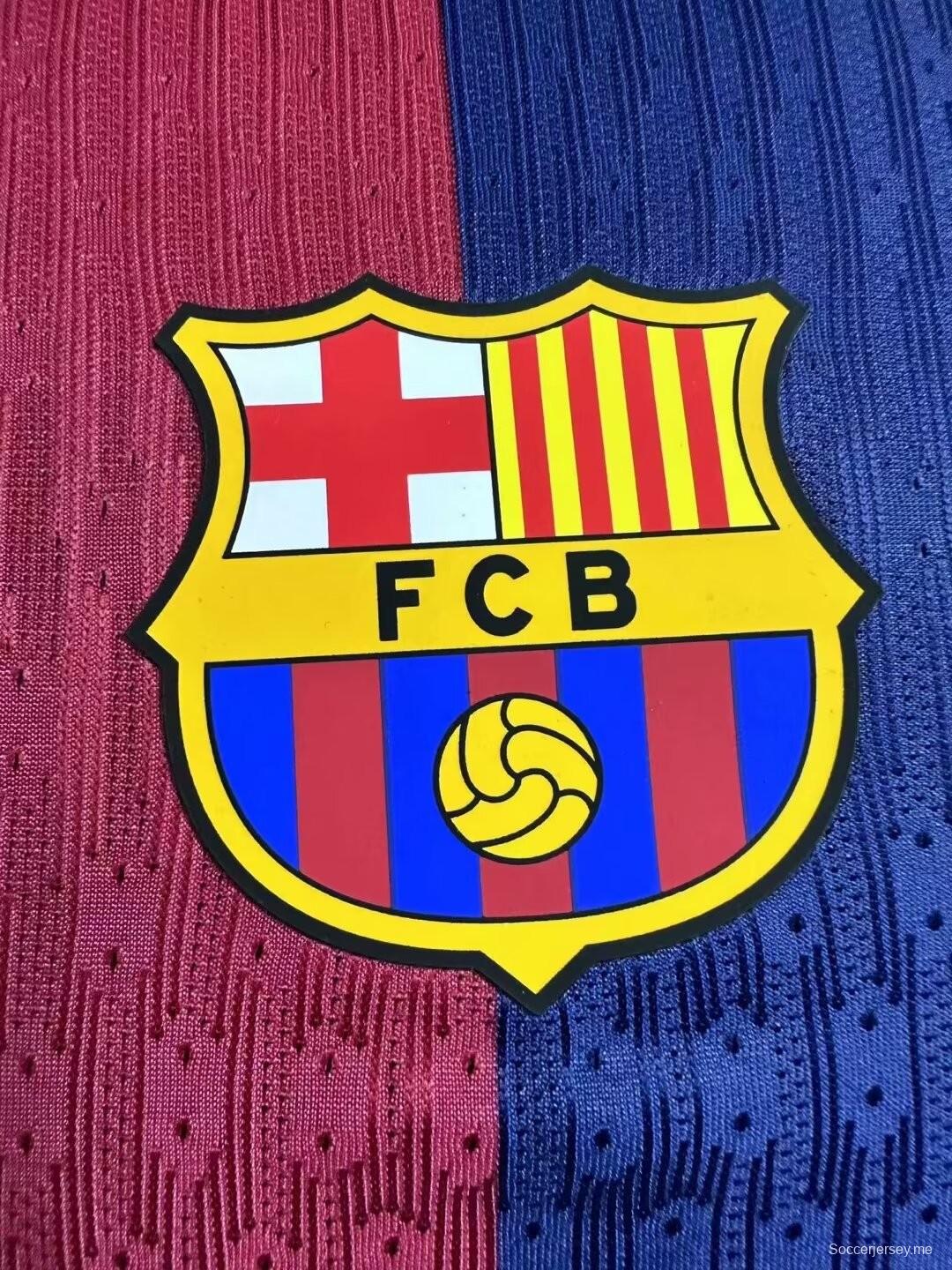 إصدار اللاعب 24/25 قميص برشلونة الأساسي 24/25
