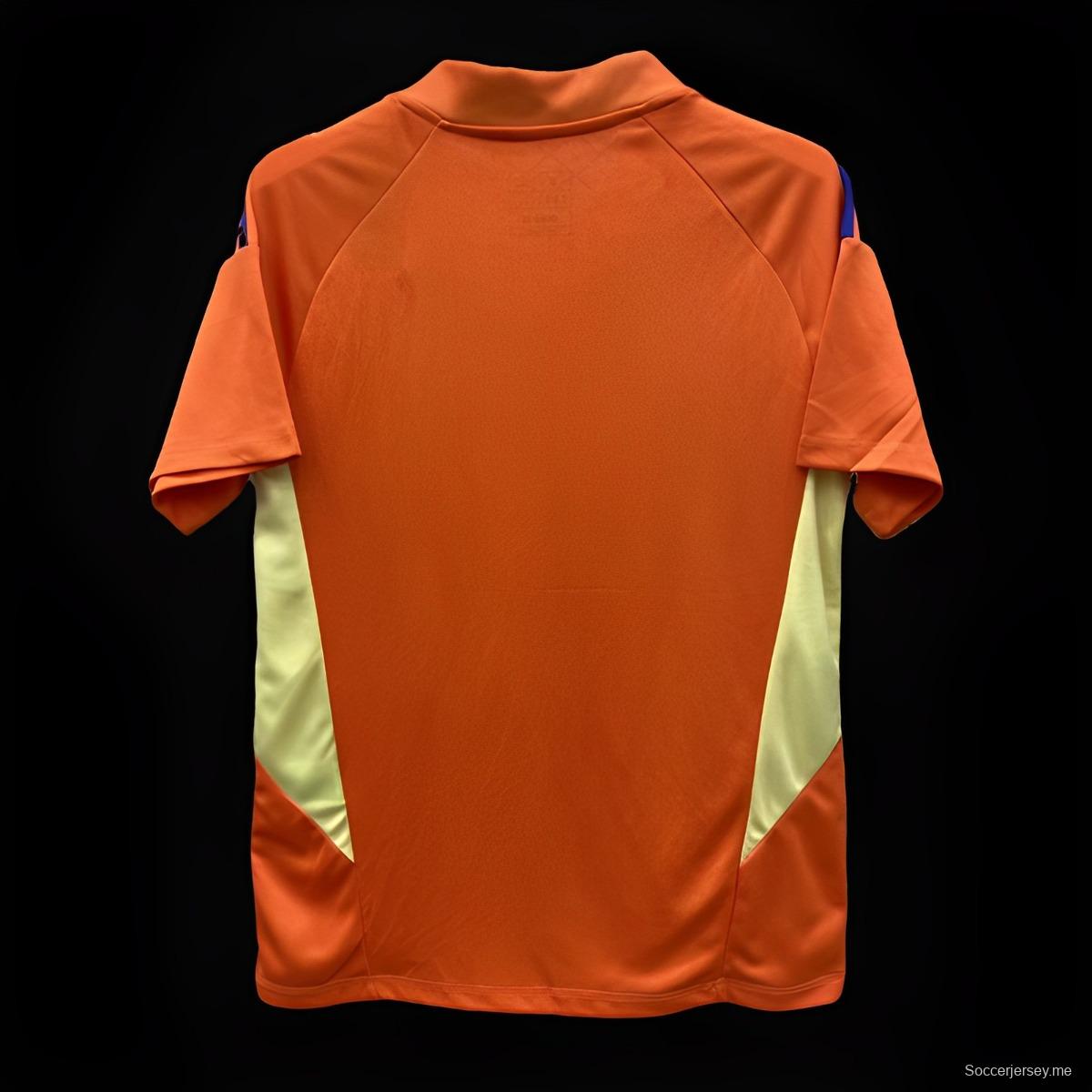 2024 قميص حارس مرمى إيطاليا البرتقالي 2024

