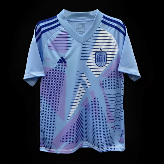 2024 قميص حارس مرمى إسبانيا الأزرق 2024
