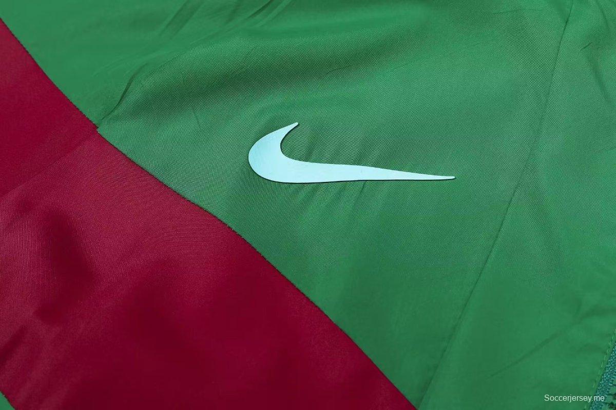 2024 سترة واقية من الرياح الخضراء البرتغالية 2024
