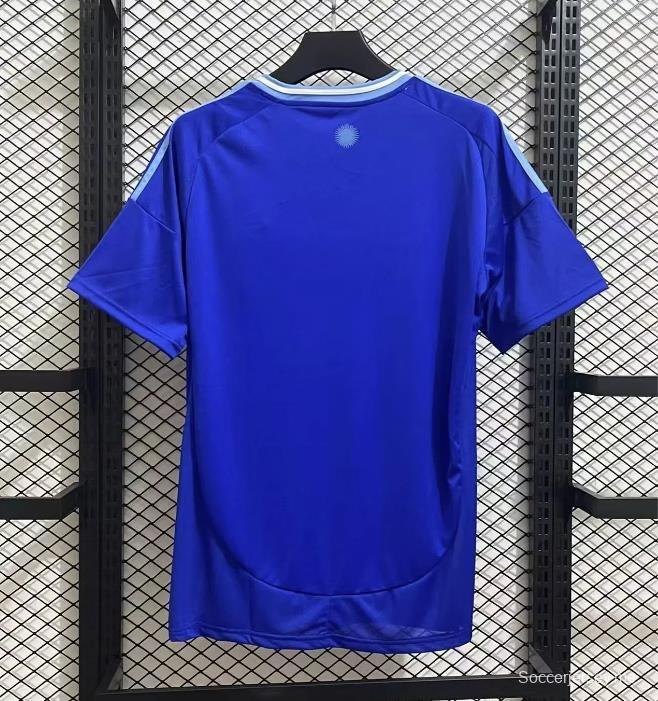 2024 قميص أرجنتيني أزرق اللون الأزرق
