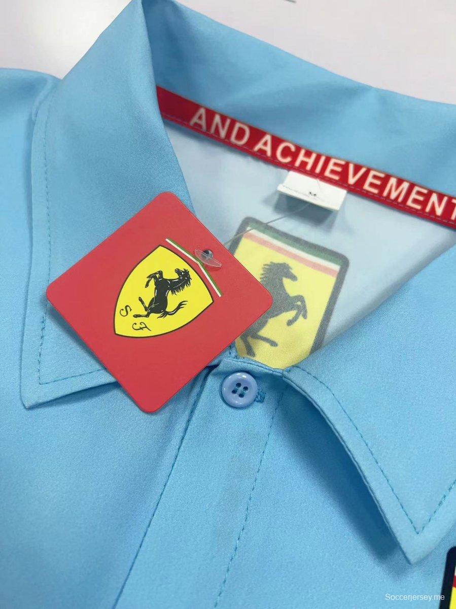 قميص فريق سكوديريا فيراري 2024 جائزة ميامي الكبرى 2024
