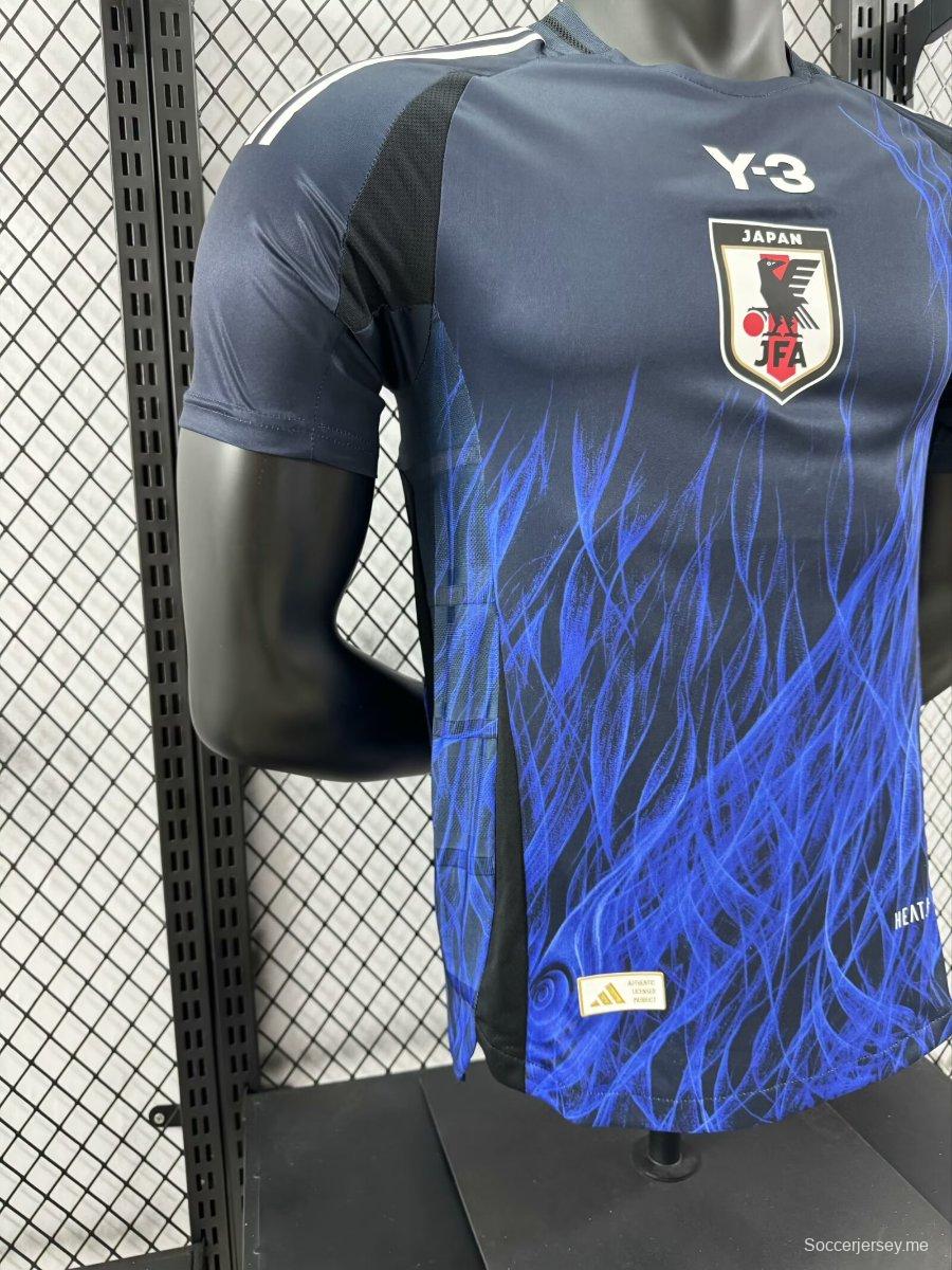 نسخة اللاعب 2024 قميص منتخب اليابان × Y3 هوم جيرسي 2024
