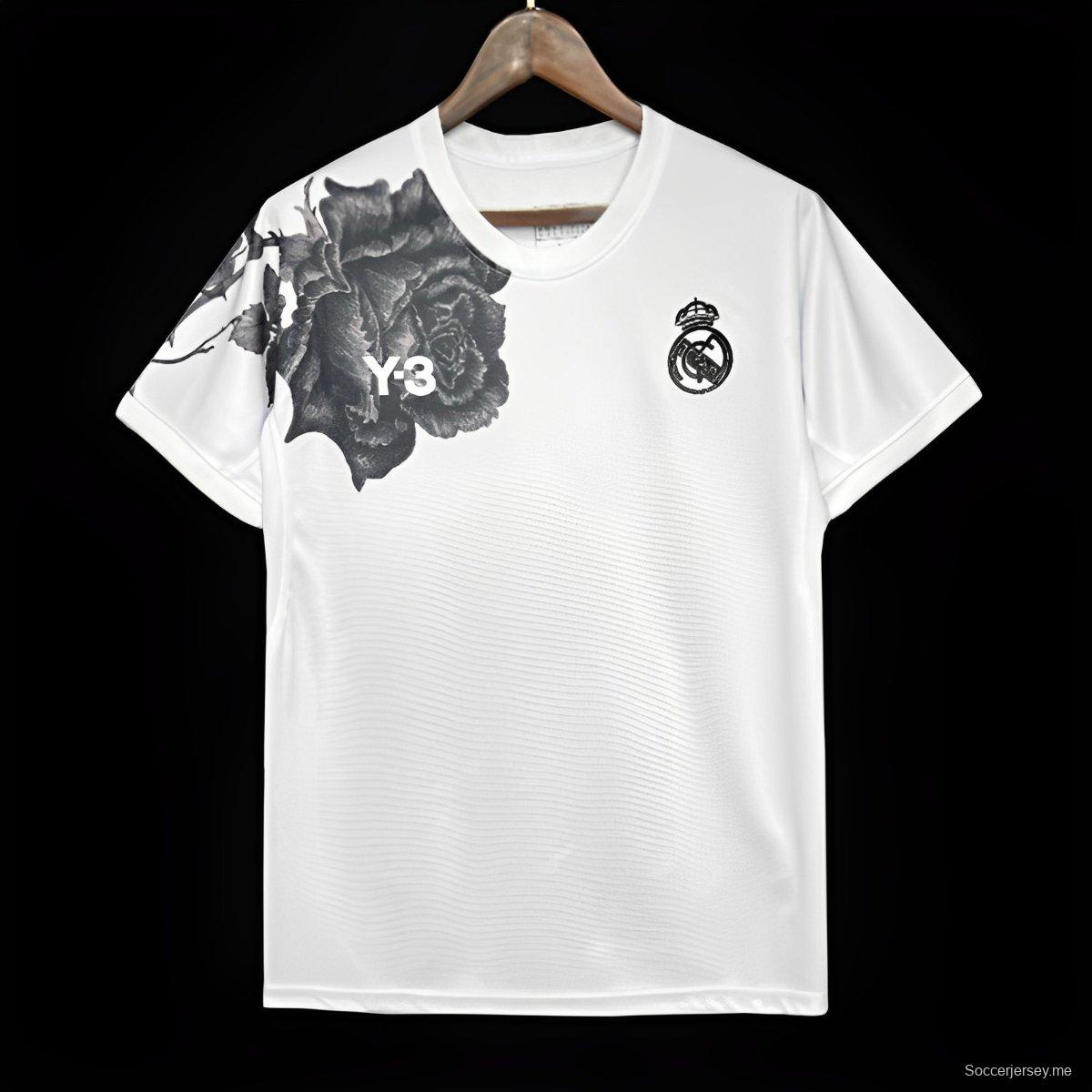 24/25 ريال مدريد Y-3 قميص أبيض خاص Y-3 ريال مدريد 24/25
