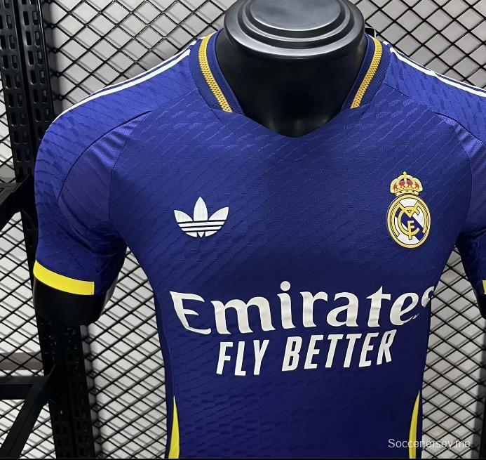 إصدار اللاعب 24/25 قميص ريال مدريد الأزرق الخاص 24/25 ريال مدريد الأزرق الخاص
