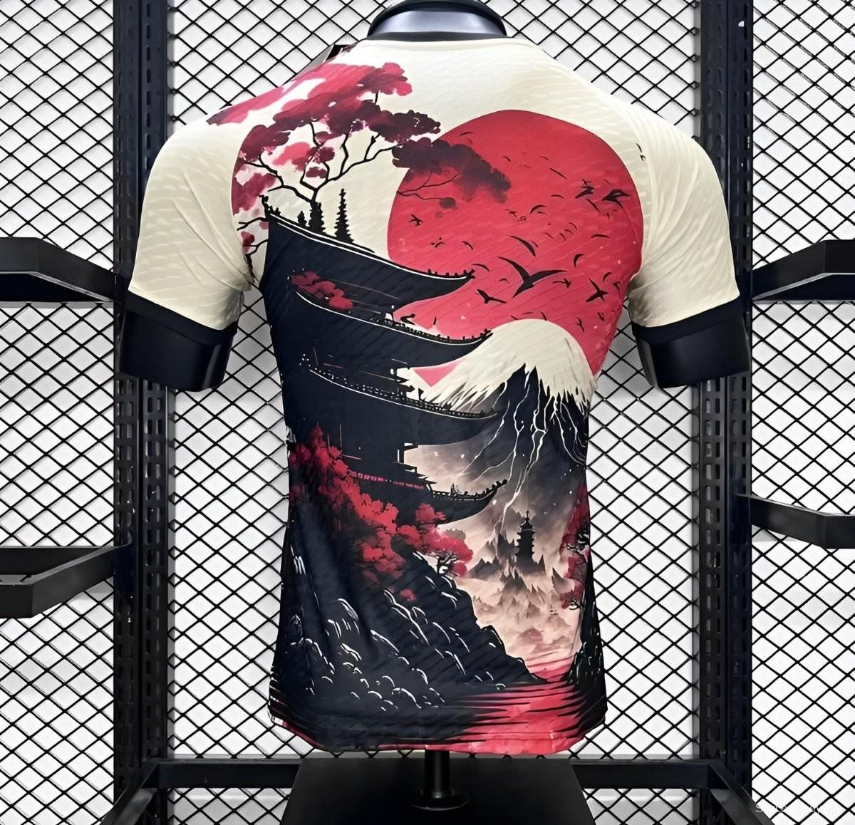 إصدار اللاعب 2024 قميص ياباني ياباني خاص بالقميص الخاص بالمزار الياباني 2024
