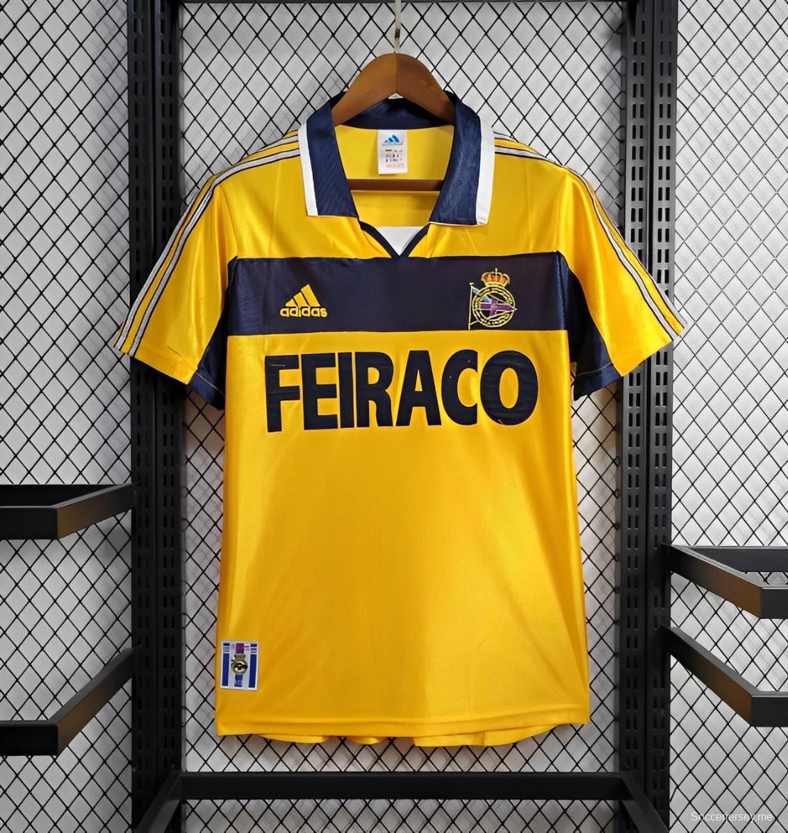 قميص ديبورتيفو لاكورونا الثالث 99/00 ريترو 99/00
