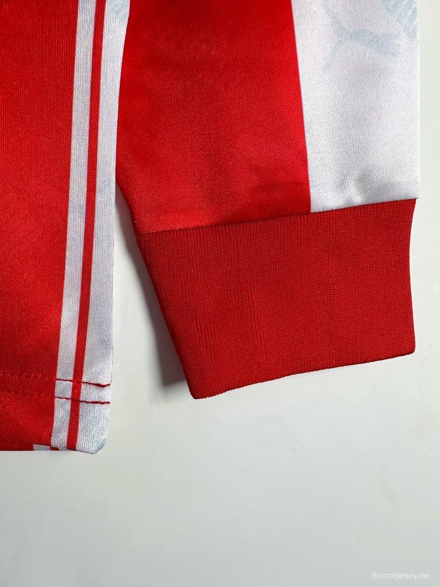 قميص ريترو 04/05 بأكمام طويلة الأكمام من أتلتيكو مدريد