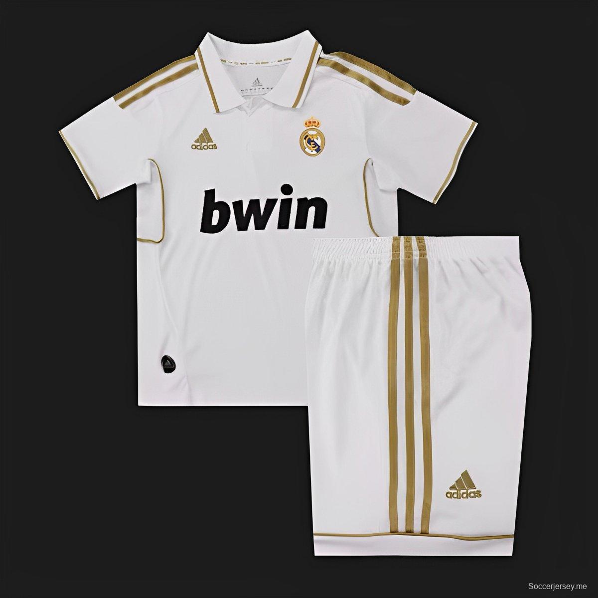قميص ريترو للأطفال 11/12 ريال مدريد 11/12 ريال مدريد