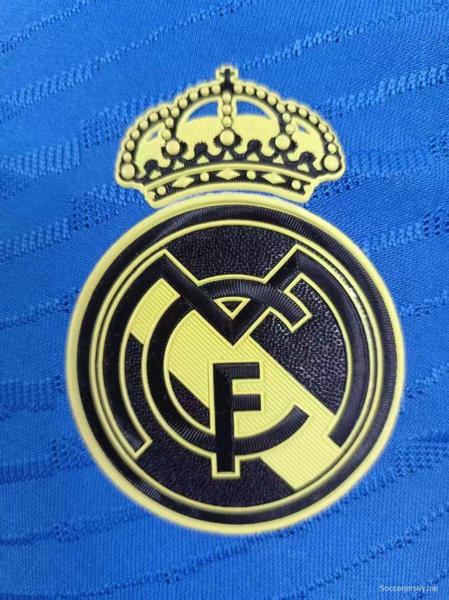 إصدار اللاعب 24/25 قميص بولو أزرق اللون أزرق ريال مدريد
