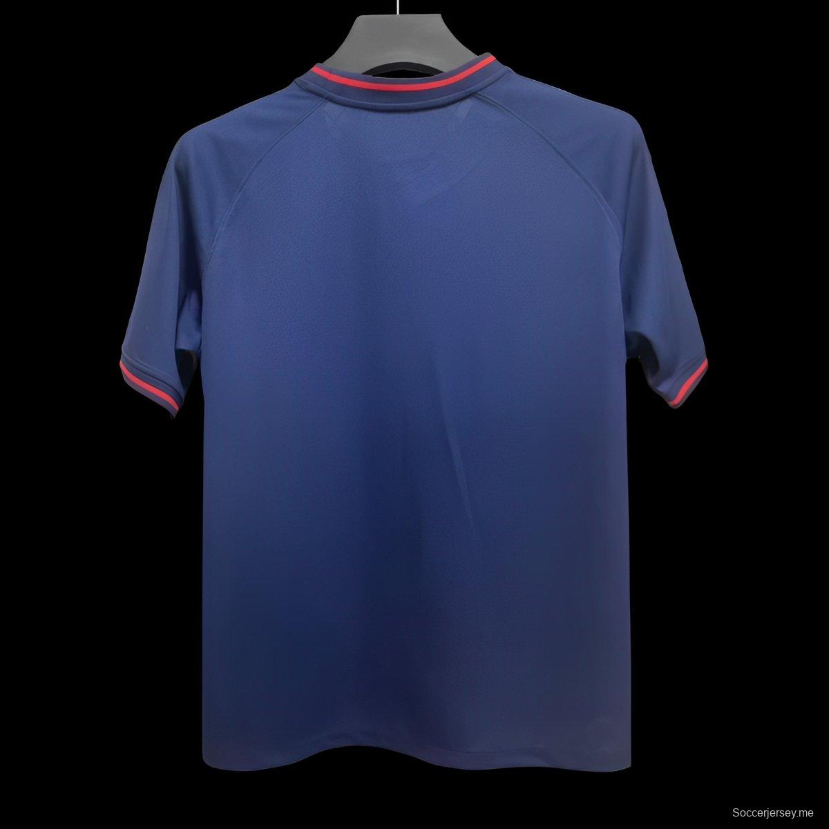 24/25 قميص برشلونة أبيض بمناسبة الذكرى 125 للذكرى السنوية ال125 للكرة البحرية بنقشة خاصة