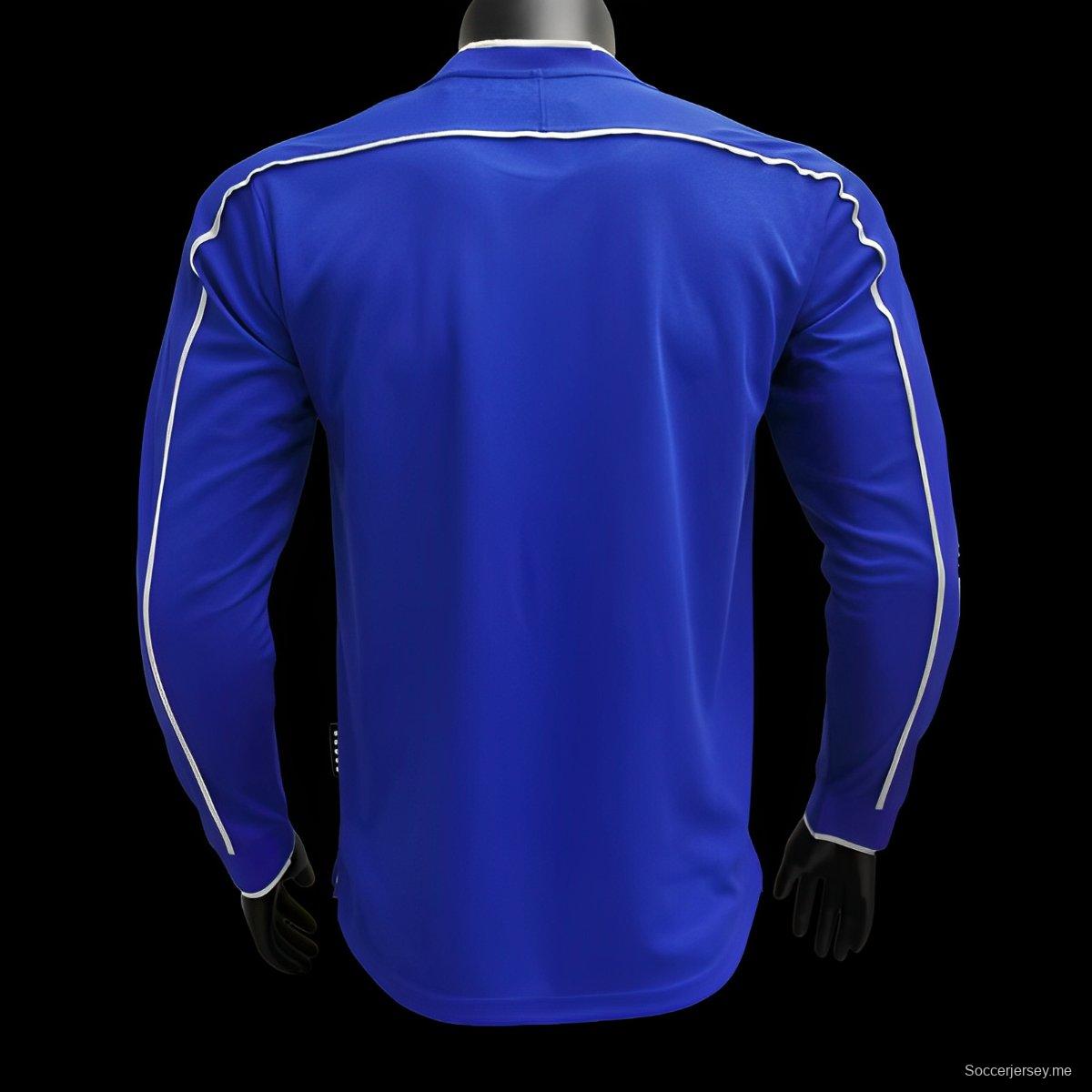 قميص ريترو 1998 البرازيل بأكمام طويلة أكمام طويلة