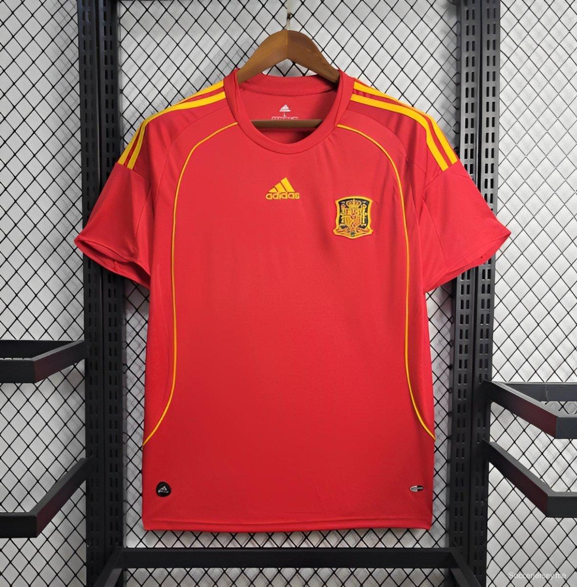 قميص منتخب إسبانيا القديم 2010 ريترو اسبانيا هوم جيرسي