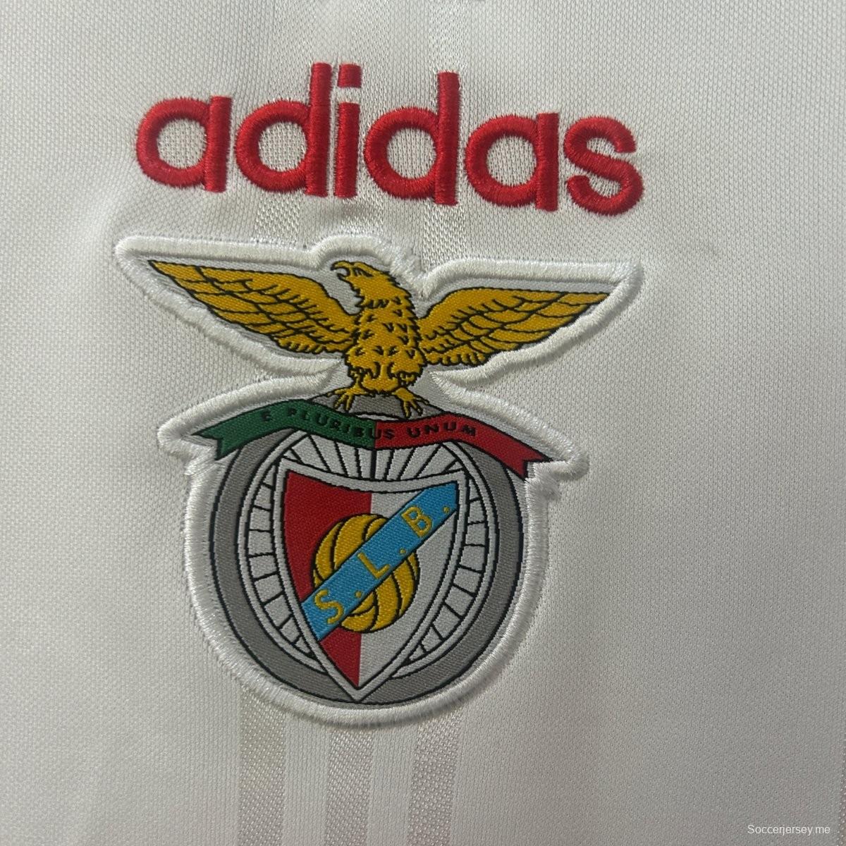 قميص بنفيكا 97/99 ريترو 97/99 أبيض خارجي