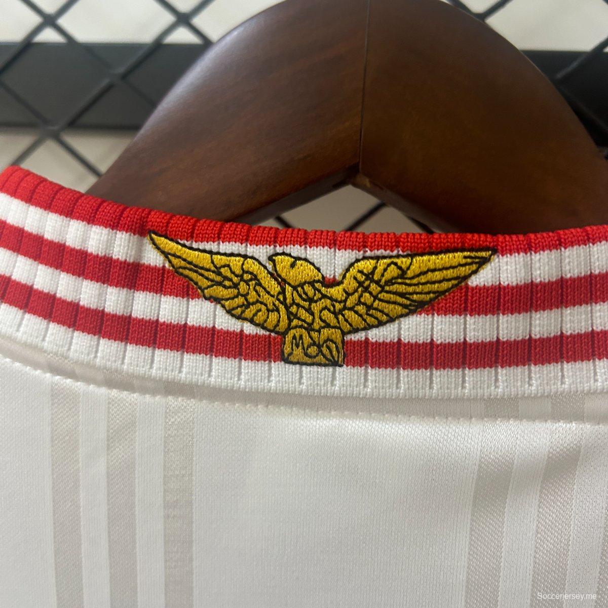 قميص بنفيكا 97/99 ريترو 97/99 أبيض خارجي