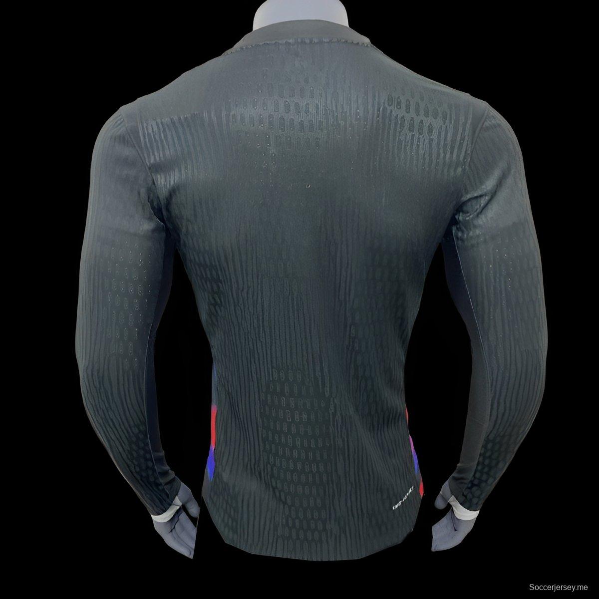 إصدار اللاعب 2025 إنجلترا 2025 جيري بأكمام طويلة أكمام طويلة