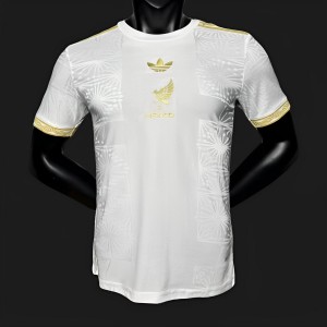 إصدار اللاعب 2025 كأس المكسيك الذهبية 2025 القميص الأبيض كأس المكسيك الذهبي