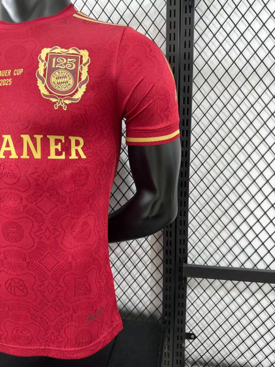 إصدار اللاعب 2024/25 قميص بيكنباور للذكرى 125 لتأسيس بايرن ميونيخ 2024/25