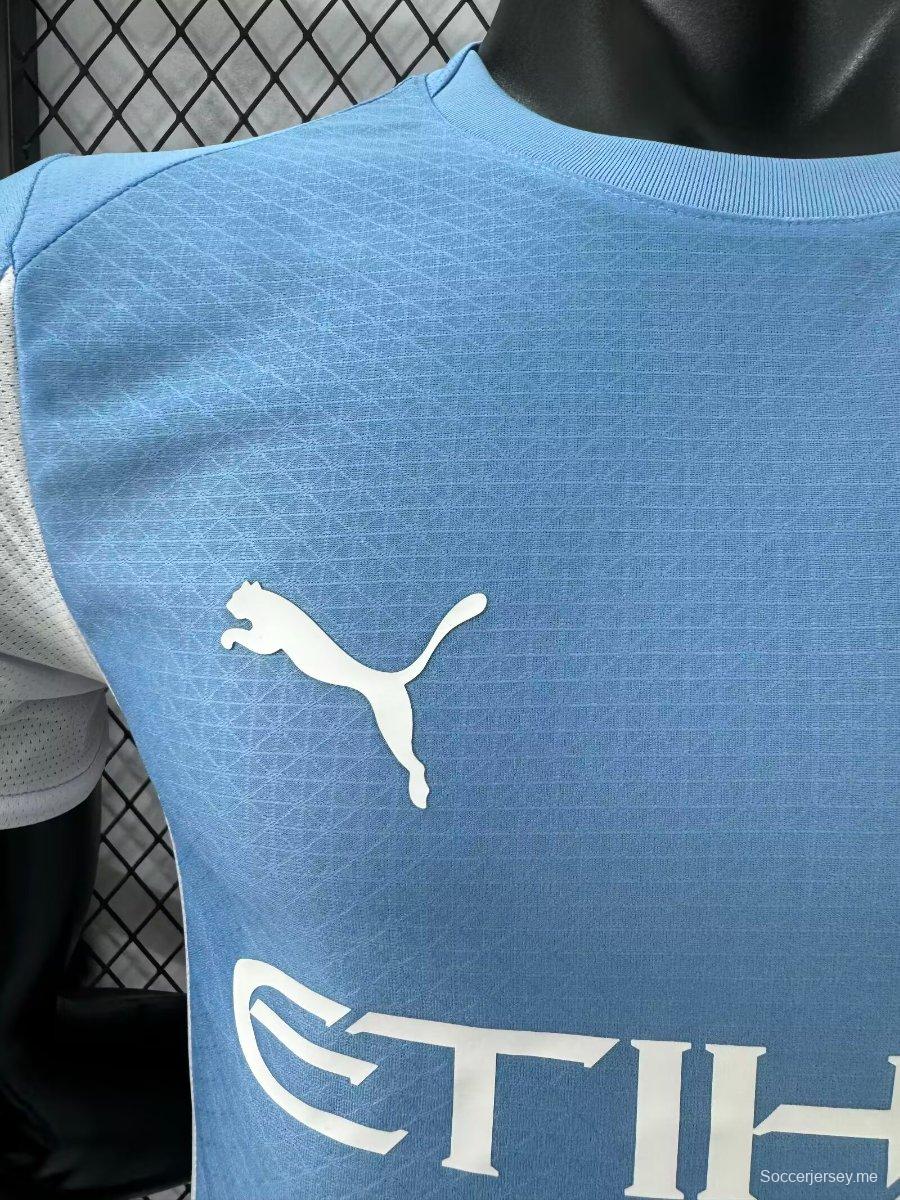 إصدار اللاعب 25/26 قميص فريق مانشستر سيتي الرئيسي