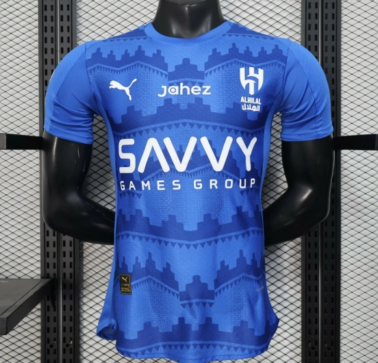 إصدار اللاعب 25/26 قميص الهلال الأساسي 25/26