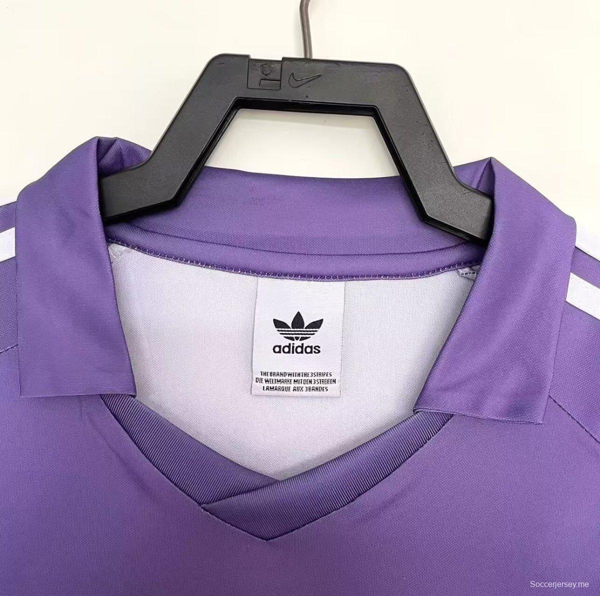 قميص ريترو 84/85 ريال مدريد خارج الديار بنفسجي عتيق