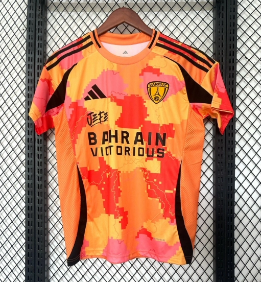 25/26 قميص باريس سان جيرمان الثالث البرتقالي