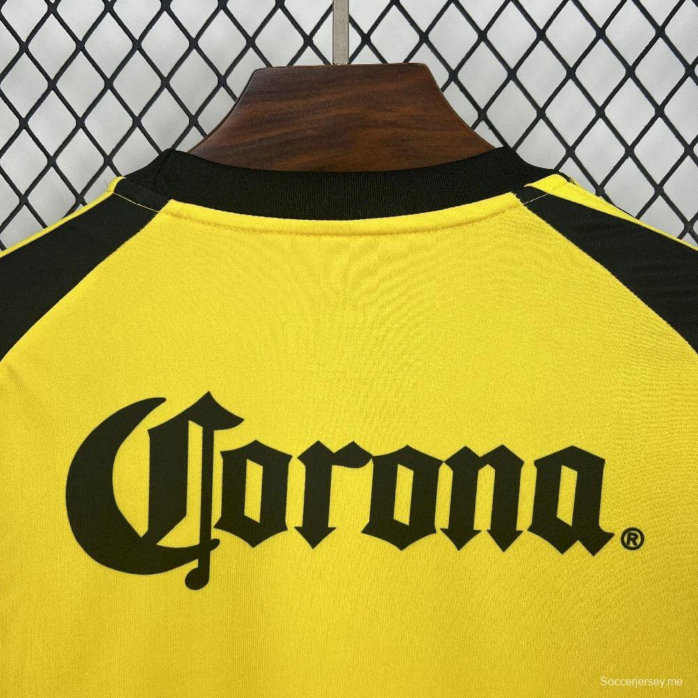 25/26 كلوب أمريكا هوم بأكمام طويلة الأكمام 25/26 قميص بأكمام طويلة