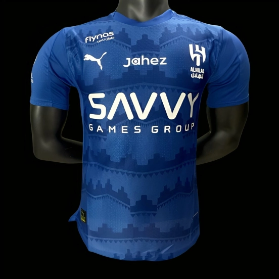 إصدار اللاعب 25/26 قميص الهلال الأساسي 25/26