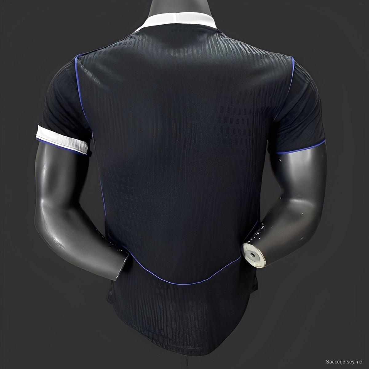 إصدار اللاعب 25/26 قميص تشيلسي الثالث أسود اللون أسود 25/26