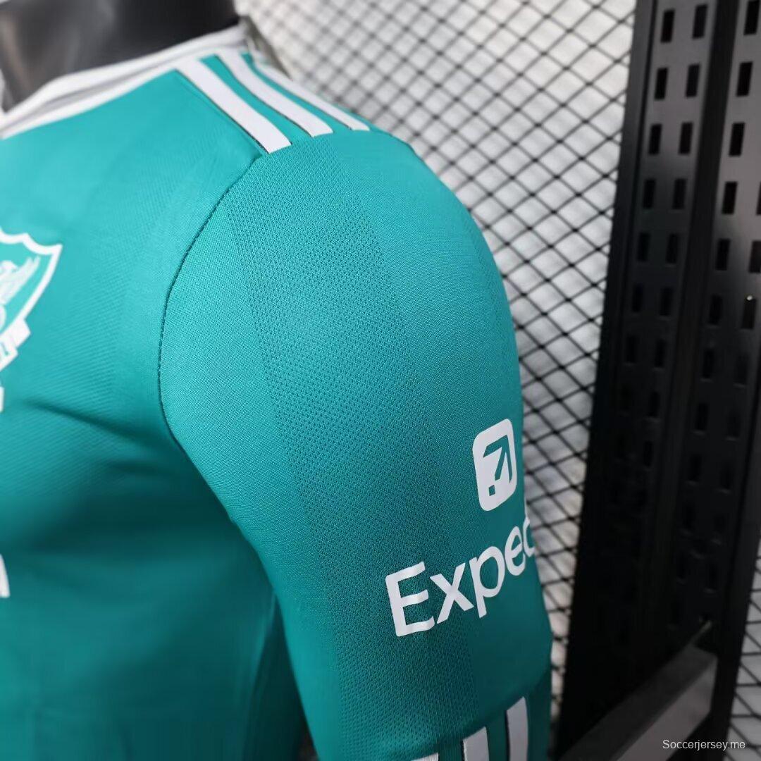 إصدار اللاعب 25/26 قميص ليفربول الثالث بأكمام طويلة الأكمام 25/26