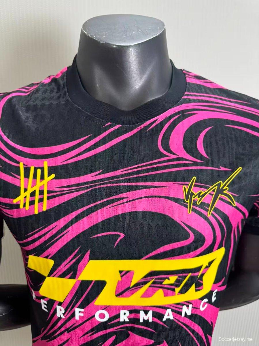 إصدار اللاعب 25/26 قميص ملك برشلونة الأزرق الملكي بوردو 25/26