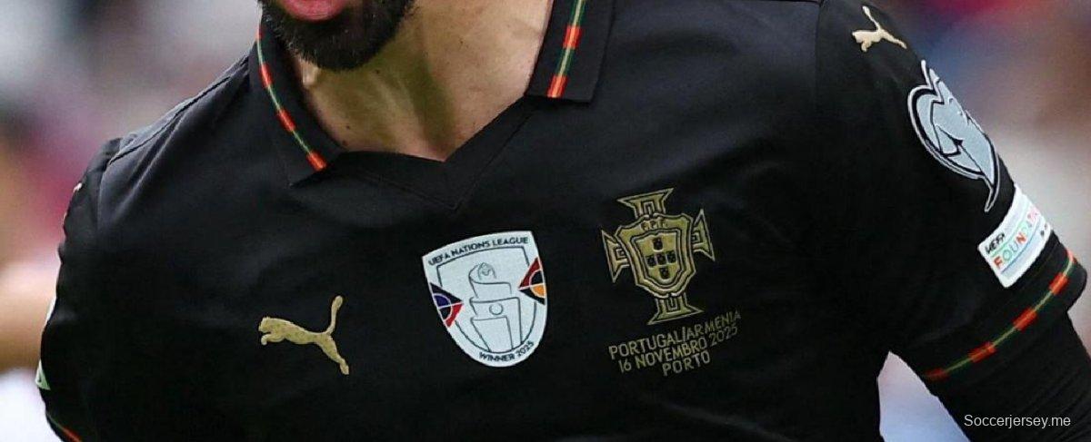 2026 البرتغال 2026 WCQ WCQ قميص خاص أسود اللون مع رقع كاملة