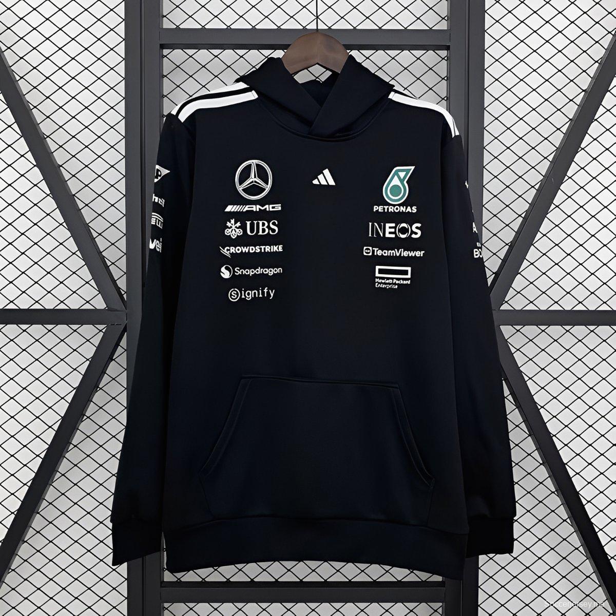 2026 فريق مرسيدس-AMG Petronas F1 مرسيدس-AMG Petronas F1 هودي أسود اللون