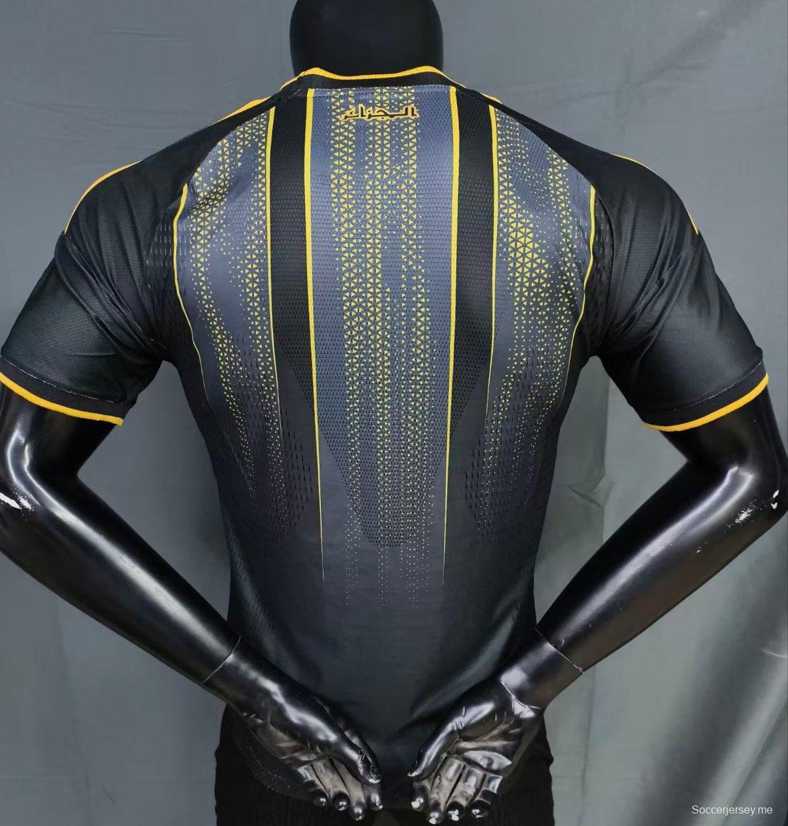 نسخة اللاعب 2026 قميص الجزائر الأسود 2026