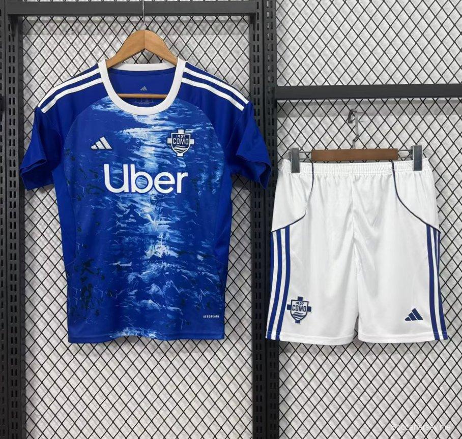 25/26 قميص أطفال كومو 1907 كومو 1907 هوم جيرسي