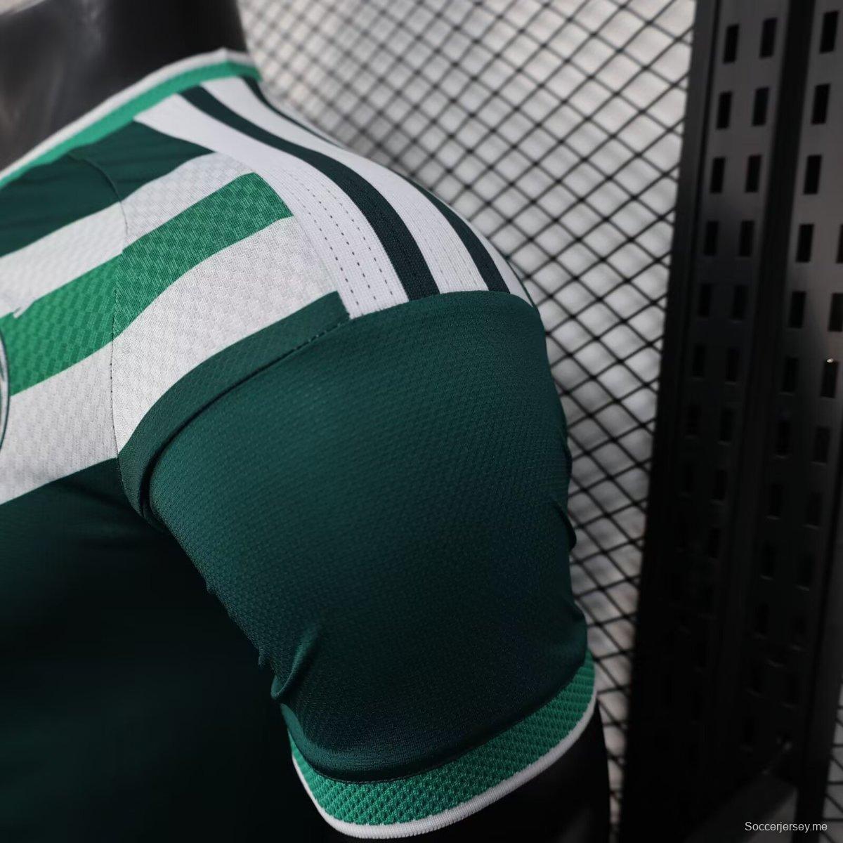 إصدار اللاعب 2026 قميص المملكة العربية السعودية الأخضر قبل المباراة 2026