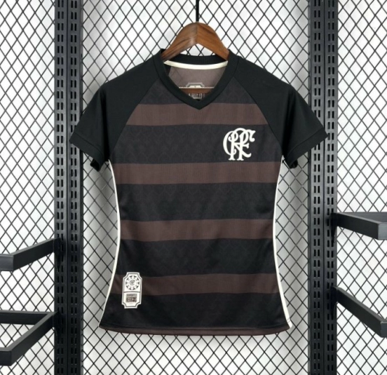 2025/26 قميص خاص لفريق فلامنغو للسيدات ضد فريق ديامانتي نيجرو