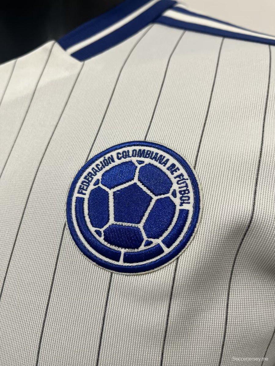 2026 كولومبيا أديداس تيراس أيكونز قميص أبيض