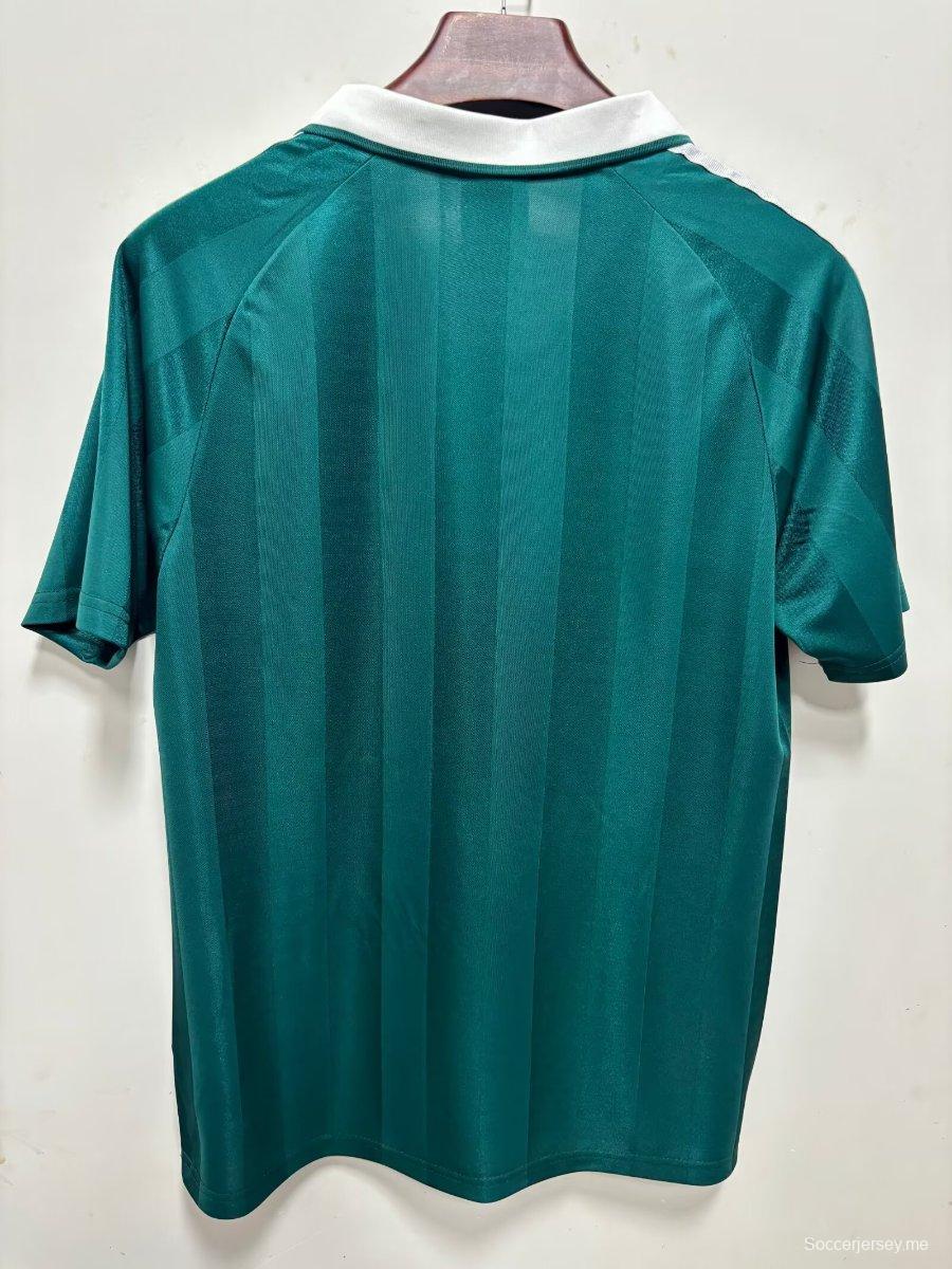 25/26 قميص إسبانيول من RCD Adidas Terrace Icons باللون الأخضر