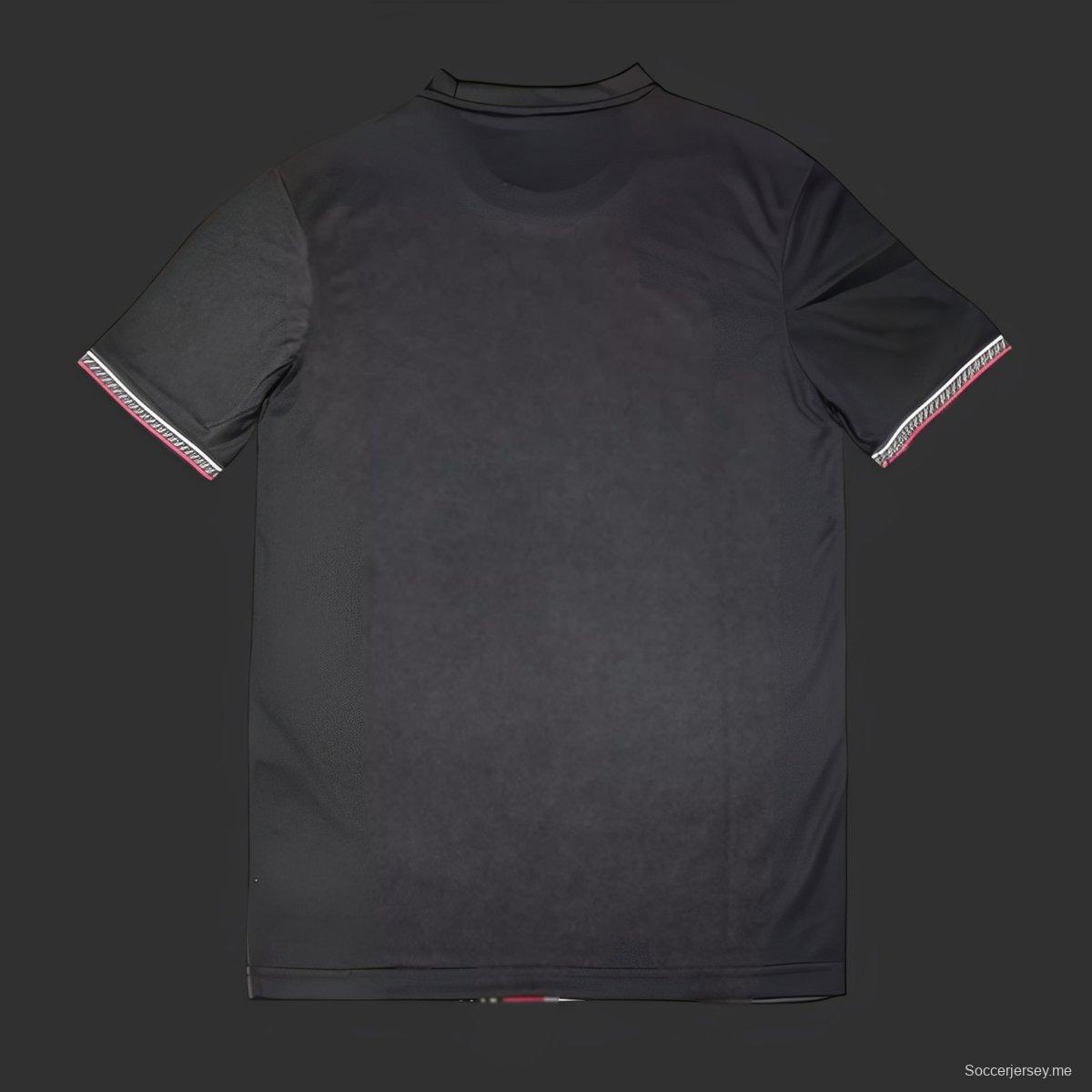 25/26 باريس سان جيرمان (PSG) قميص التدريب الأسود الخاص